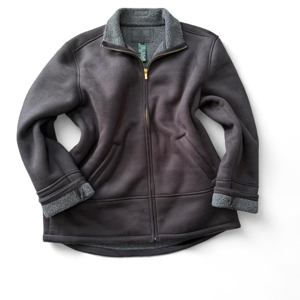Lauren Ralph‎ Lauren Black Label Faux Suede Jacket